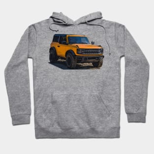 2021 Cyber Orange Metallic Ford Bronco 2 Door Hoodie